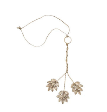 Antique Silver Beaded Flower Bunch