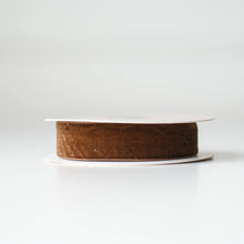 Load image into Gallery viewer, Velvet Ribbon: Light Brown
