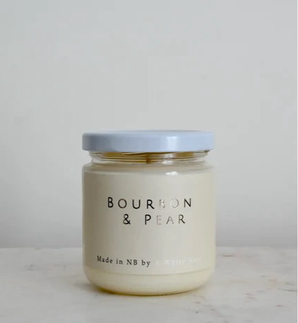 A White Nest: Bourbon & Pear