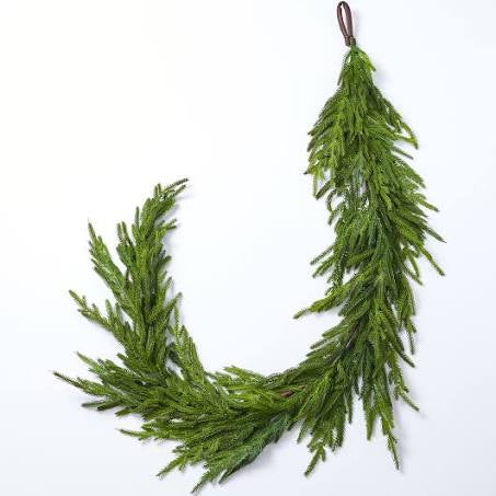 Real Touch Norfolk Pine Garland : 60”
