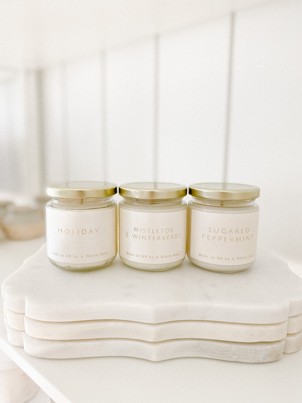 A White Nest: Winter Candles