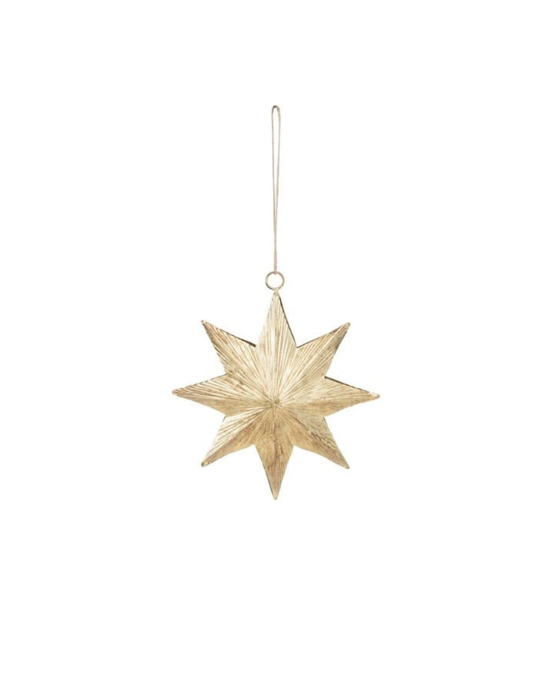 Antique Brass Star Ornament