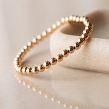 Load image into Gallery viewer, Gold Beaded Bracelet
