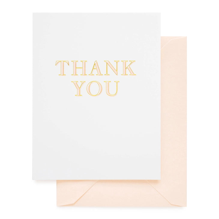 Sugar Paper: Thank You Card