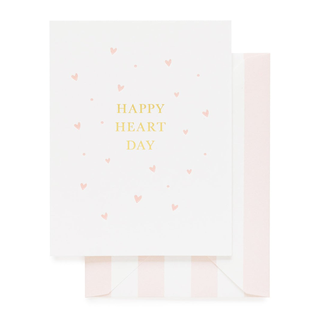 Sugar Paper: Happy Heart Day Card