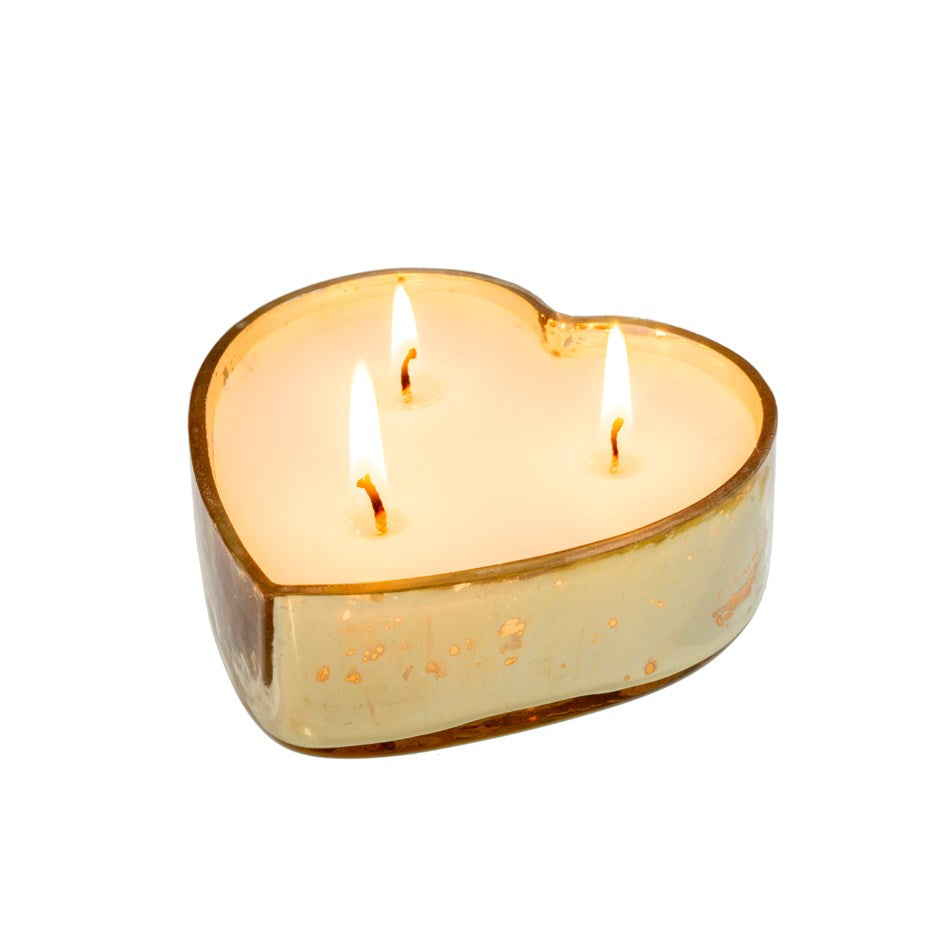 Gold Sweetheart Candle